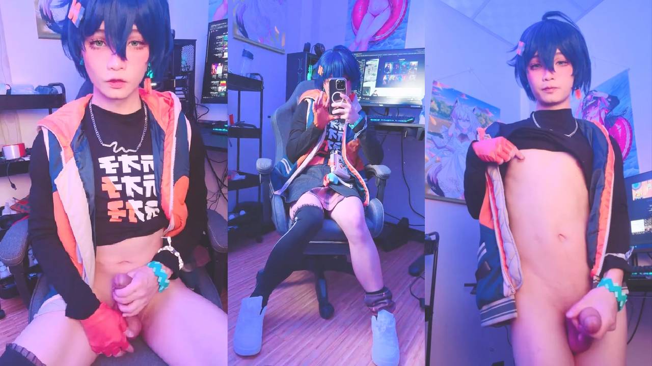 推特伪娘【xmd2222】 裸舞男娘~极品裸舞~打飞机~