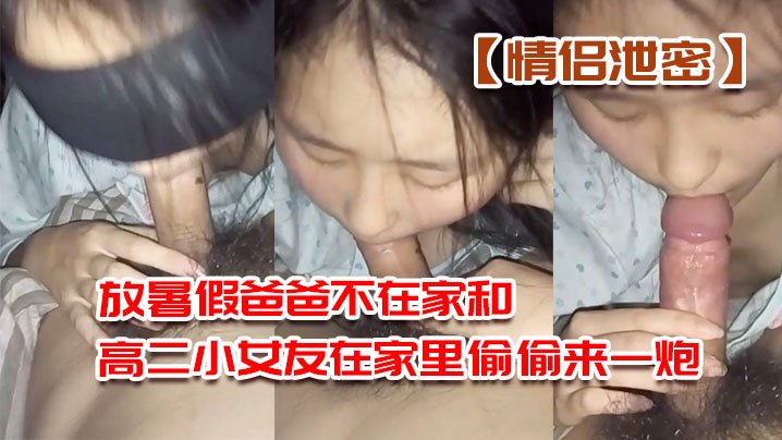 VJJ-672 情侣泄密放暑假爸爸不在家和高二小女友在家里偷偷来一炮先口交深喉舔肉棒再后入爆操